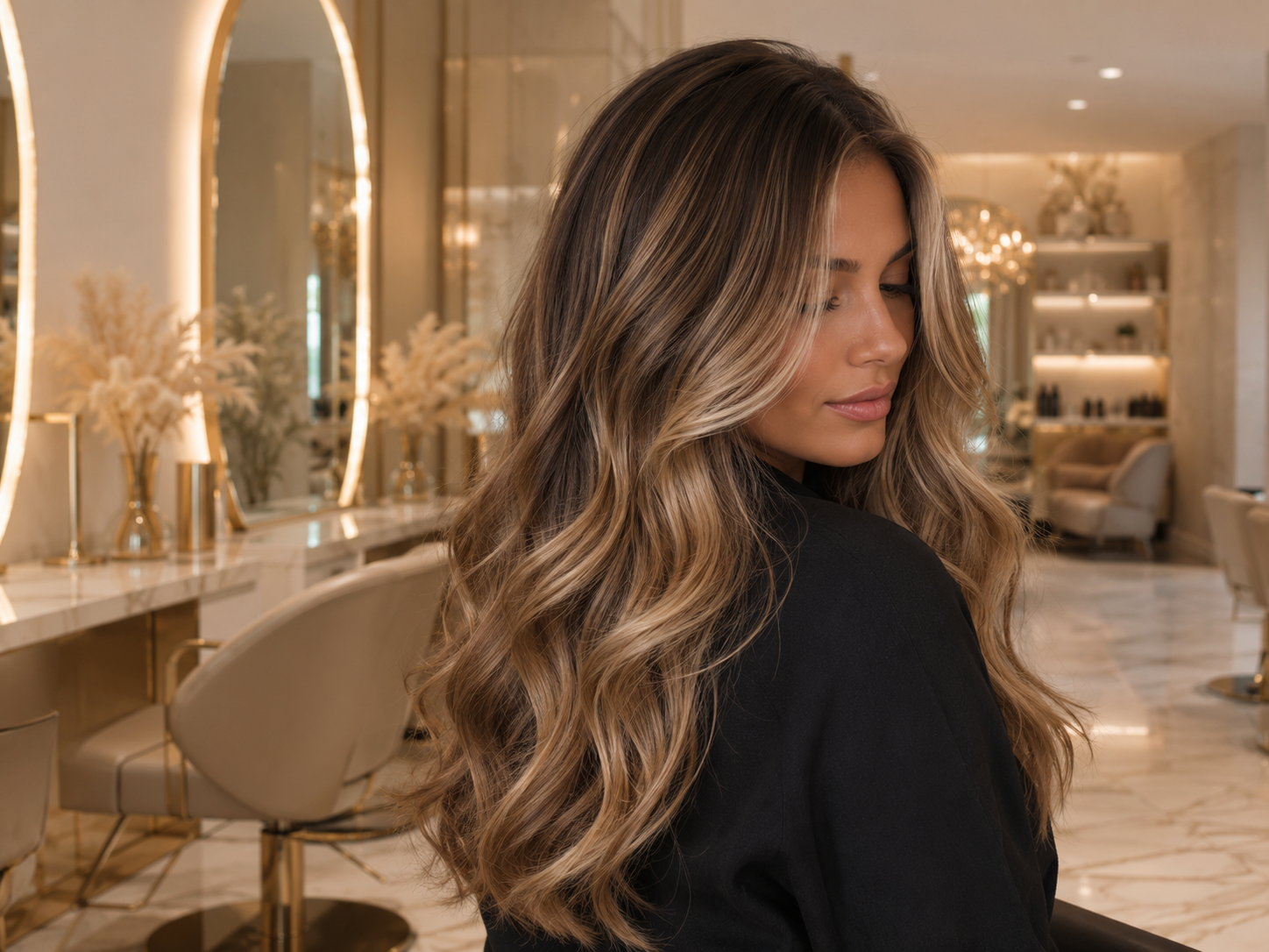 Balayage / Mèches / Contouring — Cheveux longs